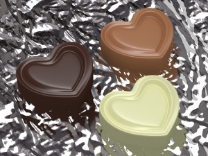 chocolates 01 Modèle 3D
