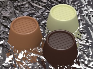 chocolates 01 Modèle 3D