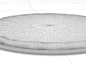 pizza diavola 3D Model