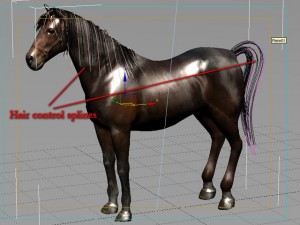 horse 3D मॉडल