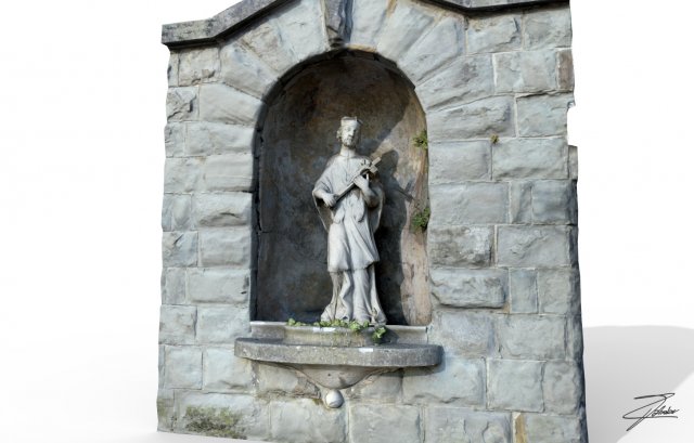 san giovanni nepomuceno 3D Модель .c4d .max .obj .3ds .fbx .stl .blend 