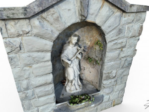 san giovanni nepomuceno 3D Модель