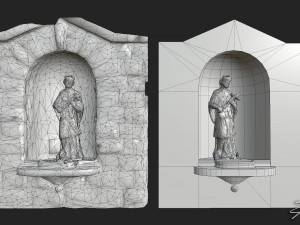 san giovanni nepomuceno 3D Модель
