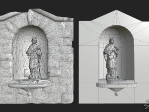 san giovanni nepomuceno 3D Model