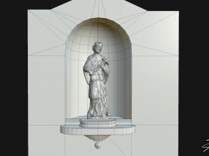 san giovanni nepomuceno 3D Модель
