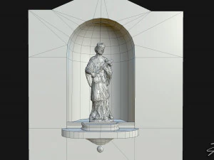 san giovanni nepomuceno 3D Model