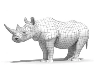 rhinoceros 3D Model