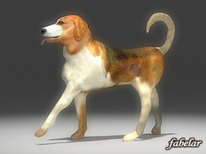 beagle 3D Model