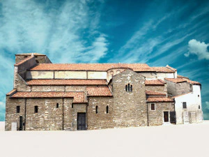 san giusto cathedral 3D Model