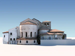 san giusto cathedral 3D Model