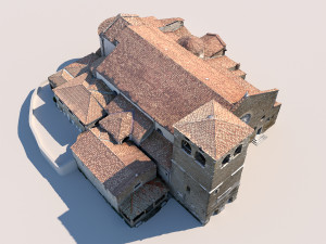 san giusto cathedral 3D 模型