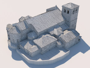 san giusto cathedral 3D 模型