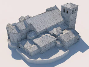 san giusto cathedral 3D Model