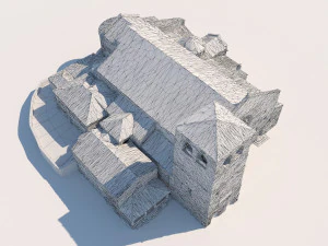 san giusto cathedral 3D Model