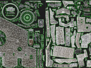 san giusto cathedral 3D Model