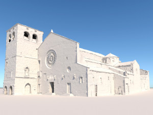 san giusto cathedral 3D 模型
