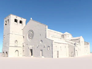 san giusto cathedral 3D Model
