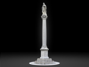 carlo vi column 3D Model