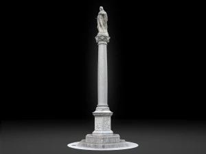 carlo vi column 3D Model
