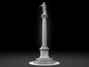 carlo vi column 3D Model