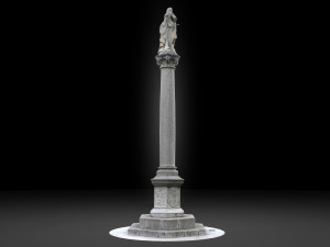 carlo vi column 3D Model