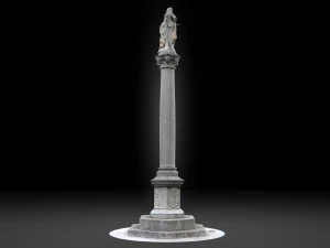 carlo vi column 3D Model