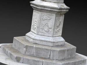 carlo vi column 3D Model