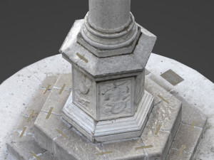 carlo vi column 3D Model