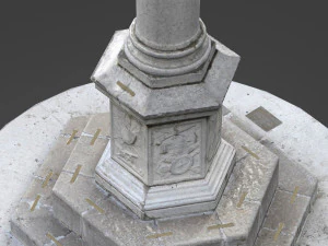 carlo vi column 3D Model