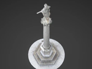 carlo vi column 3D Model