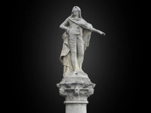 carlo vi column 3D Model