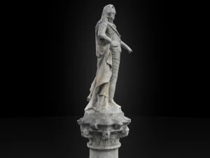 carlo vi column 3D Model