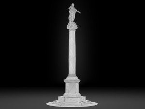 carlo vi column 3D Model