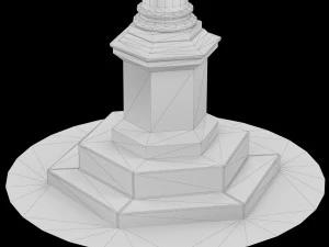 carlo vi column 3D Model