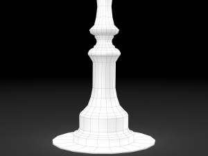 vintage street lamp 3D Model