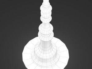 vintage street lamp 3D Model