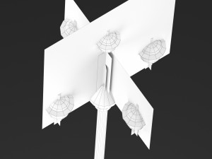 vintage street lamp 3D Model