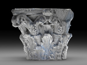 roman corinthian capital 3D Model