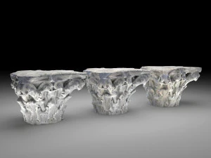 roman corinthian capital 3D Model