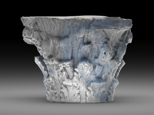 roman corinthian capital Modelo 3D