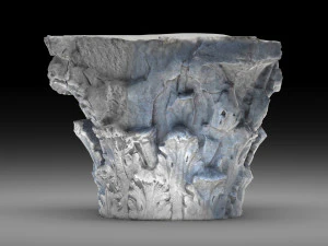 roman corinthian capital 3D Model