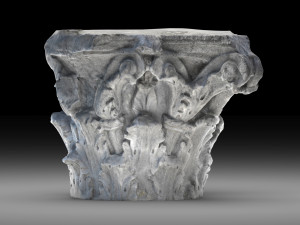 roman corinthian capital Modelo 3D