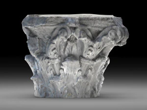 roman corinthian capital 3D Model