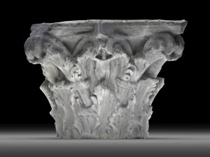 roman corinthian capital 3D Model