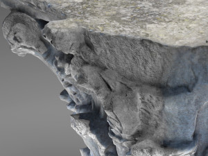 roman corinthian capital Modelo 3D