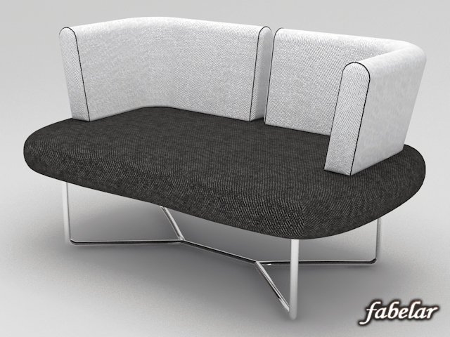sofa 3D 모델 .c4d .max .obj .3ds .fbx .stl .blend 