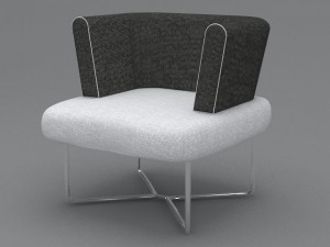 sofa 03 3D Model