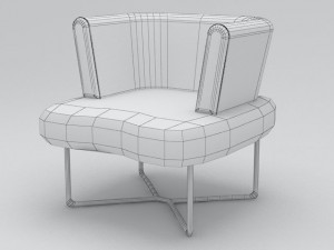 sofa 03 3D Model