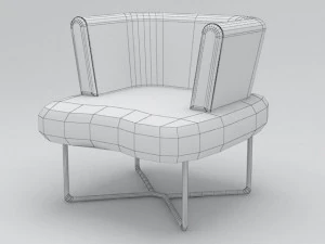 sofa 03 3D Model