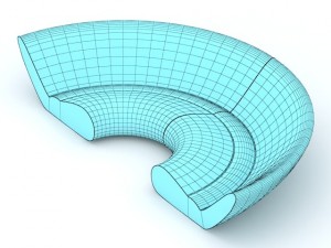 sofa 05 Modelo 3D